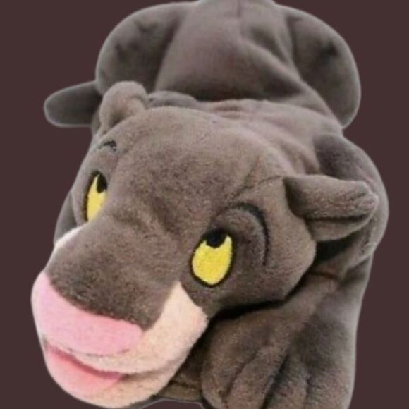 Walt Disney World Bagherra Panther Jungle Book Stuffed 12” Stuffed Plush - Picture 1 of 4
